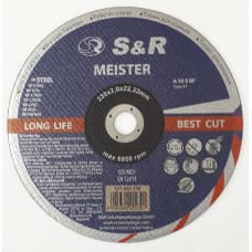 Круг абразивний відрізний по мет/нерж. Meister  230*2,0*22.2мм